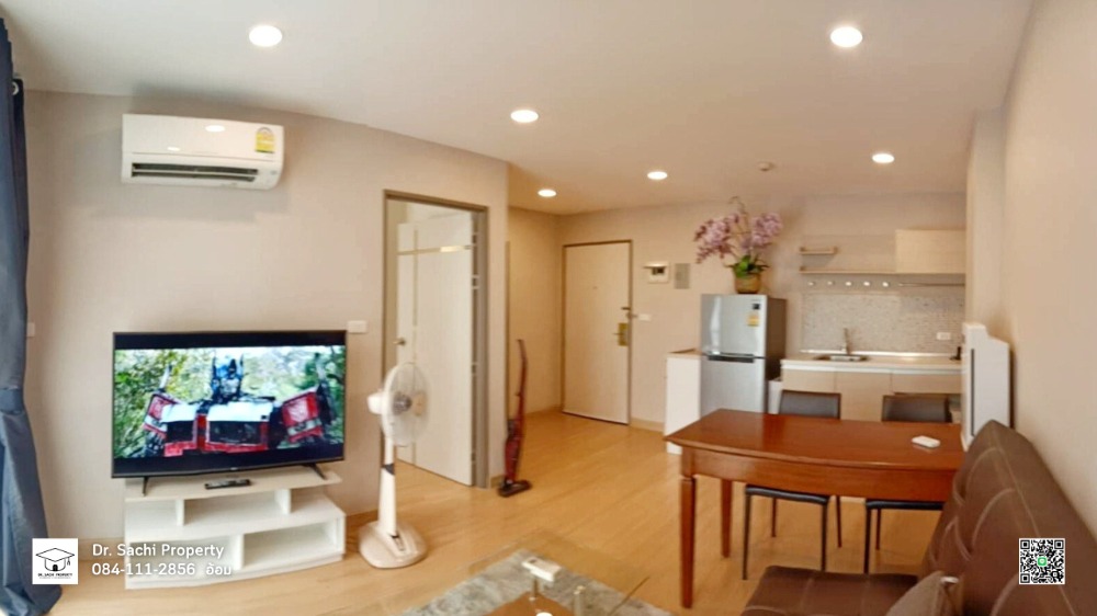 For SaleCondoChiang Rai : For sale: Q House Condo Chiang Rai, next to Phahonyothin Road, 7th floor, pool view, size 39 sq m., spacious room, fully furnished.