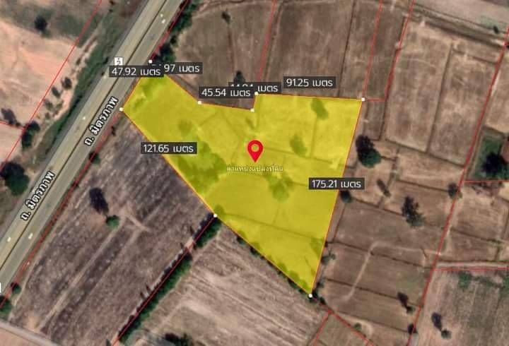 For SaleLandKhon Kaen : 🔥Selling the whole plot🔥Land for sale next to Mittraphap Road. Ban Phai-Muang Phon 12 rai 2 ngan 9 sq m, beautiful land, good environment (Red Garuda)🙏 If interested, contact 𝙇𝙄𝙉𝙀 (very quick response) 📱 : Tel. 065-8454284​ 📱 : Line ID: @ bbcondo88