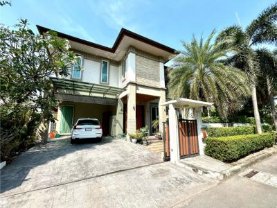 For SaleHousePinklao, Charansanitwong : Single house for sale, 4 bedrooms, 5 bathrooms, Baan Nusasiri Sathorn-Pinklao, 684 sq m., 155 sq m, 2 floors, opposite The Circle.