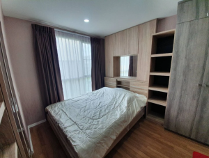 For SaleCondoBangna, Bearing, Lasalle : Condo for sale Lumpini Place Bangna KM.3 corner room, furniture Buit in (SM419)