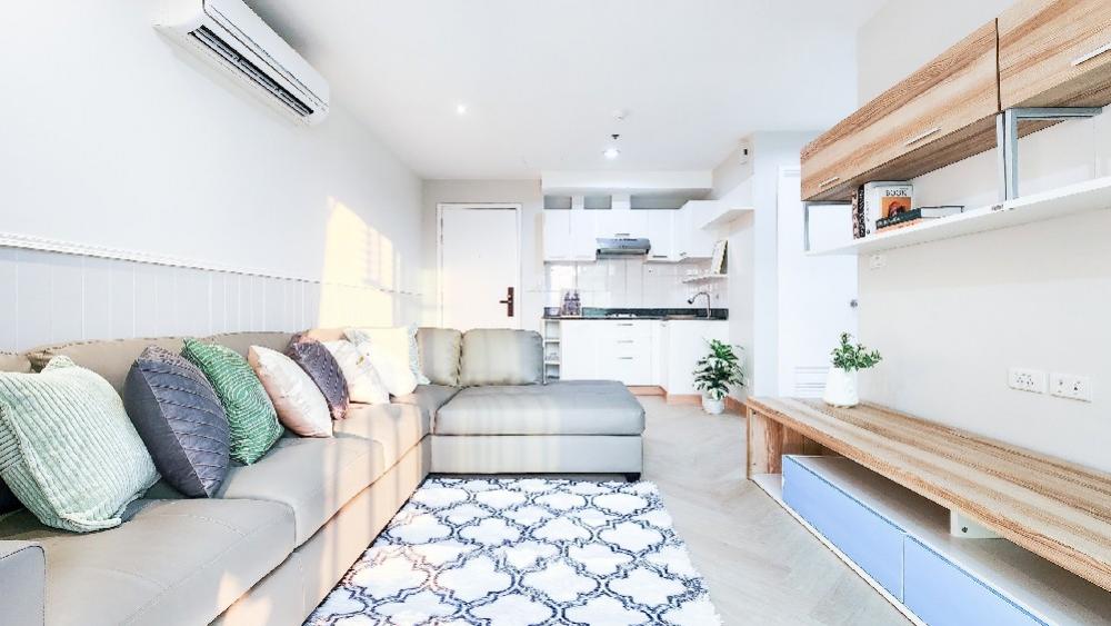 For SaleCondoRatchadapisek, Huaikwang, Suttisan : 2 bedrooms, 2 bathrooms 💕 The whole family can stay at Diamond Ratchada, in the heart of Ratchada.