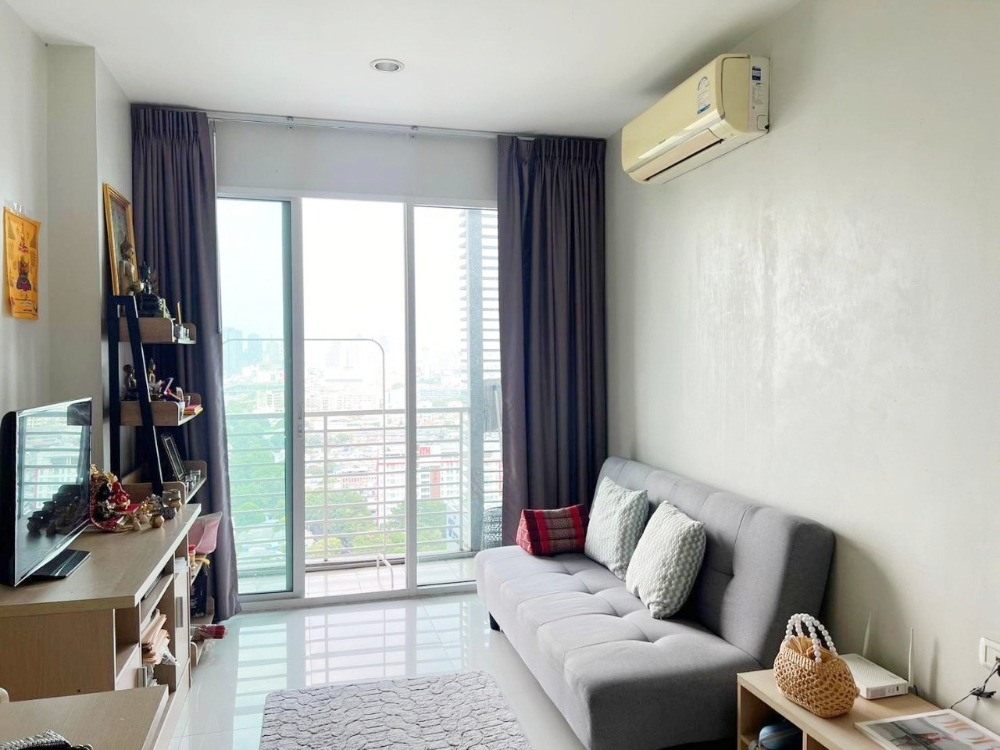 For SaleCondoRama9, Petchburi, RCA : Condo for sale: The Mark Ratchada-Airport Link, 1 bedroom, 32.38 sqm., 23rd floor, near Rama 9 intersection and MRT.