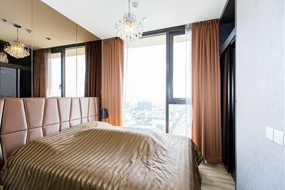 For RentCondoSapankwai,Jatujak : LJM108 The Line Chatuchak 26 sq m., 34th floor, fully furnished, 15,000 baht 099-251-6615