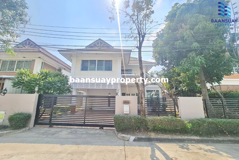 For SaleHousePinklao, Charansanitwong : 2-story detached house for sale, The Estana Village, Nakhon In Road, near Central Westville and The Walk Ratchaphruek.