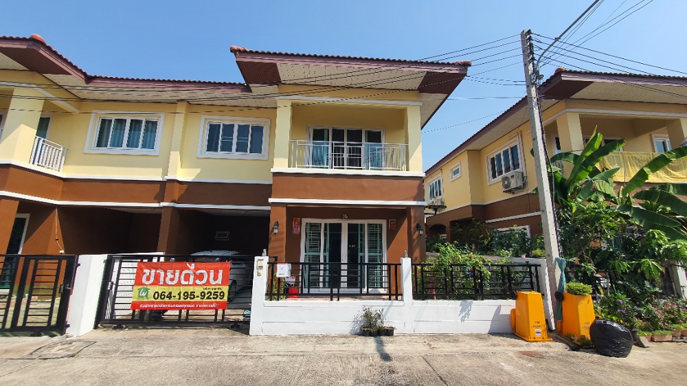 For SaleHousePhutthamonthon, Salaya : 2-story twin house for sale, Kittichai Village 18, best price, near Mahidol University, Salaya, Central Salaya.