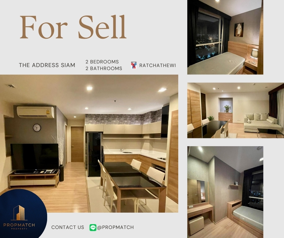 For SaleCondoSapankwai,Jatujak : 🏙️ BEST DEAL FOR BUY | Rhythm Phahol - Ari 2 Bedrooms 2 Bathrooms 66 sqm. - 6.49 M฿ Tel.0909426442 K.Film