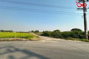 For SaleLandLadkrabang, Suwannaphum Airport : Empty land for sale, 80 square wah, Bangkok-Chonburi, new road, Ruam Phatthana Road, Soi Thap Yao.