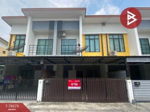 For SaleTownhouseSriracha Laem Chabang Ban Bueng : Townhouse for sale Thada Town Curve Village, Bowin-Khao Yai, Sriracha, Chonburi