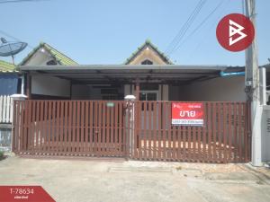 For SaleTownhousePattaya, Bangsaen, Chonburi : Townhouse for sale Saenrak Village, Bang Lamung, Chonburi