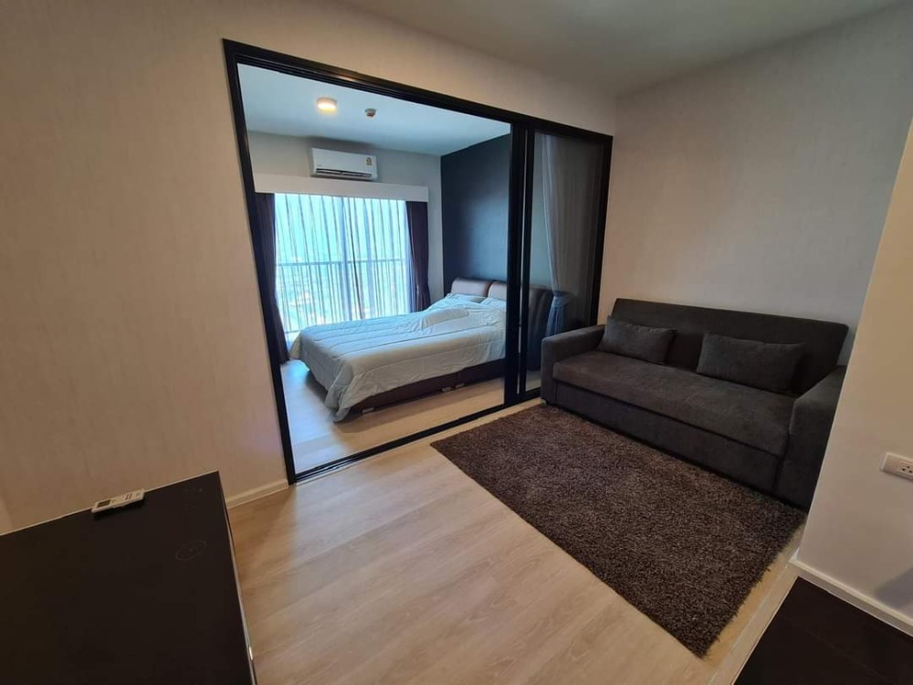 For RentCondoBangna, Bearing, Lasalle : 🛟Condo for rent A Space mega Bangna 1, project behind Mega Bangna shopping mall, 31.1 sq m, beautiful room, rent only 10,000-