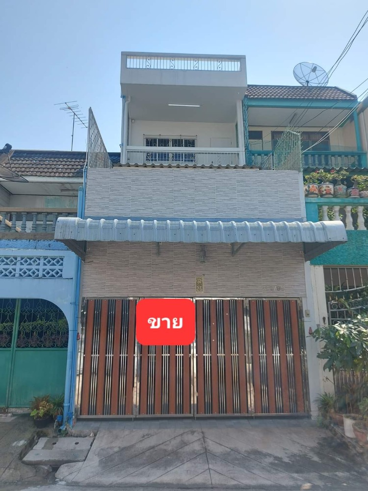 For SaleTownhouseRama3 (Riverside),Satupadit : Townhouse, 3 and a half floors, gradient, Sathu Pradit Road 45, area 21 square meters, partially furnished, 2 bedrooms, 2 bathrooms.