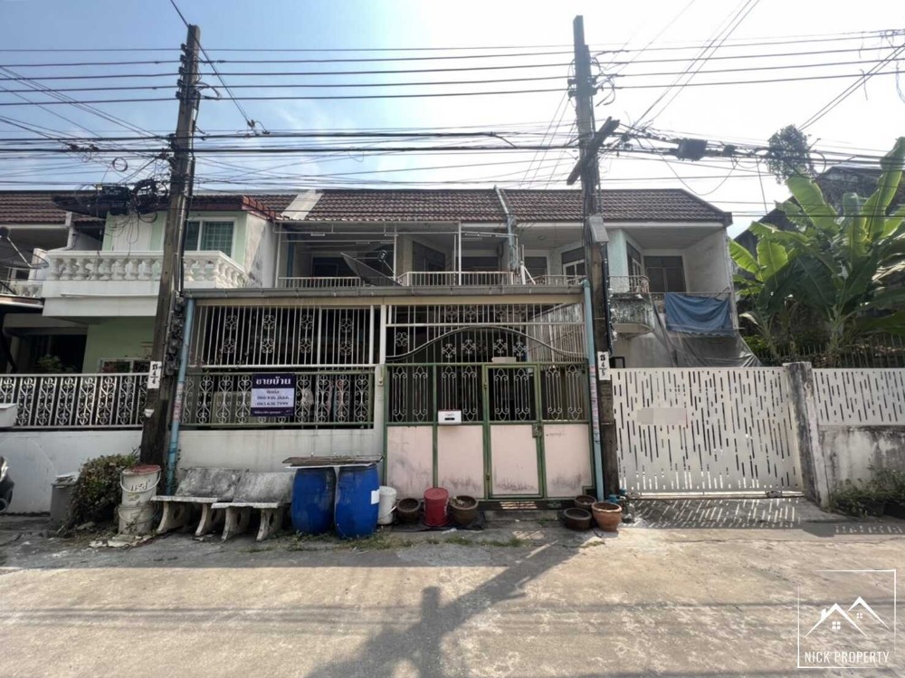 For SaleTownhousePinklao, Charansanitwong : Townhouse Boonpongsa 1, prime location, near Pata Pinklao, Soi Somdej Phra Pinklao 17, Arun Amarin Intersection, Bangkok Noi