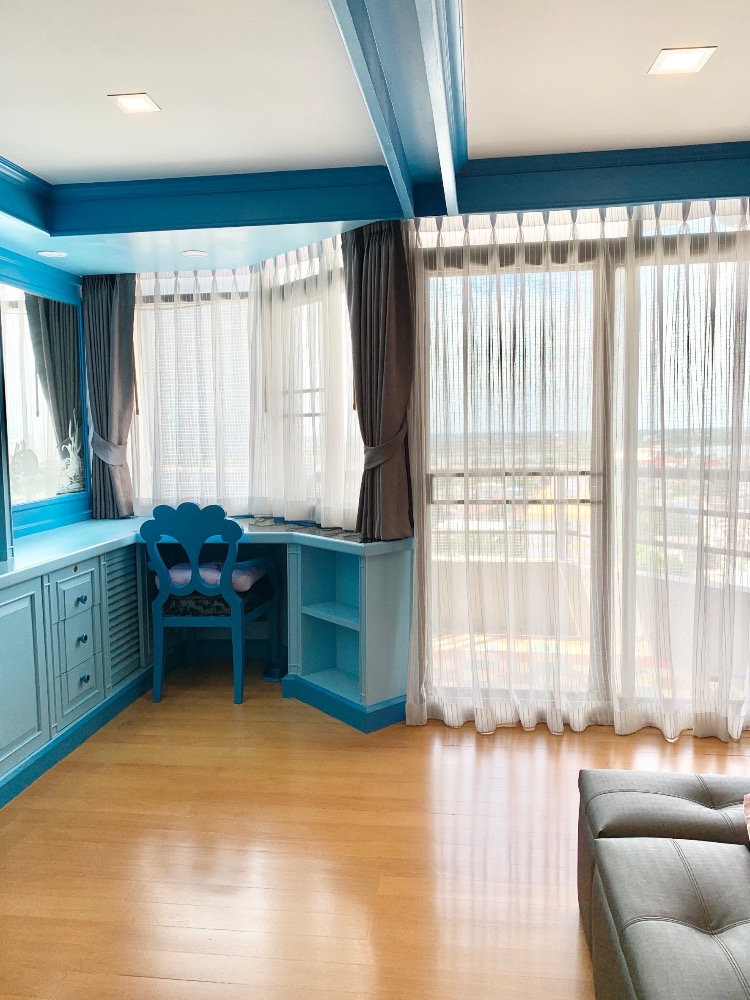 For SaleCondoNonthaburi, Bang Yai, Bangbuathong : 77 sq m, cheap sale, condo next to the road, Phra Nang Klao BTS Station, Nonthaburi, river view, high floor, north facing, large room.