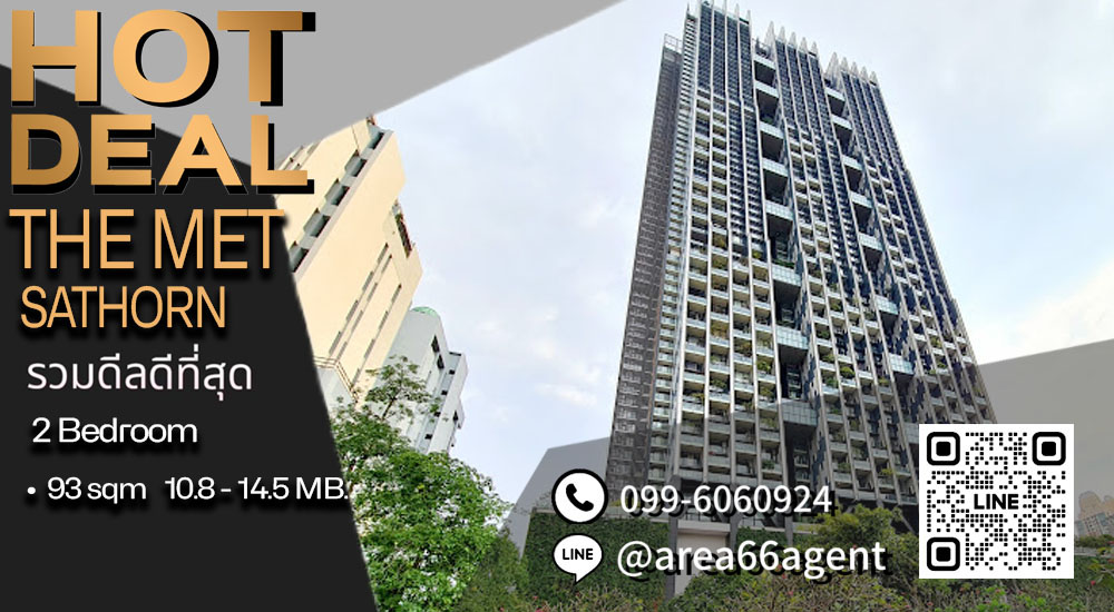 For SaleCondoSathorn, Narathiwat : 🔥 Collection of the best deals!! Condo The Met Sathorn