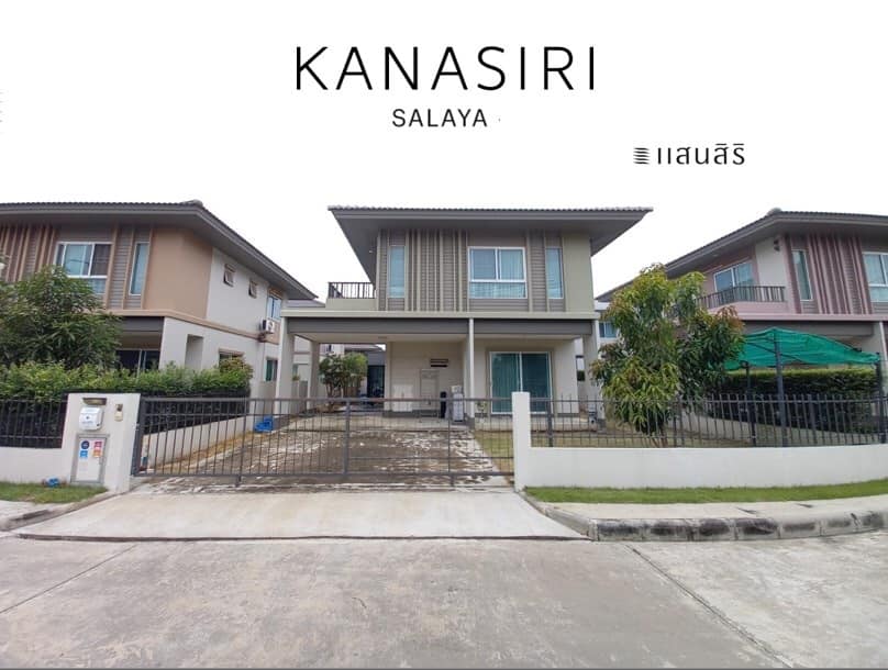 For SaleHousePhutthamonthon, Salaya : Beautiful house, good price, cant find this price in the neighborhood 🎉🎉Kanasiri Salaya (Sansiri Group)