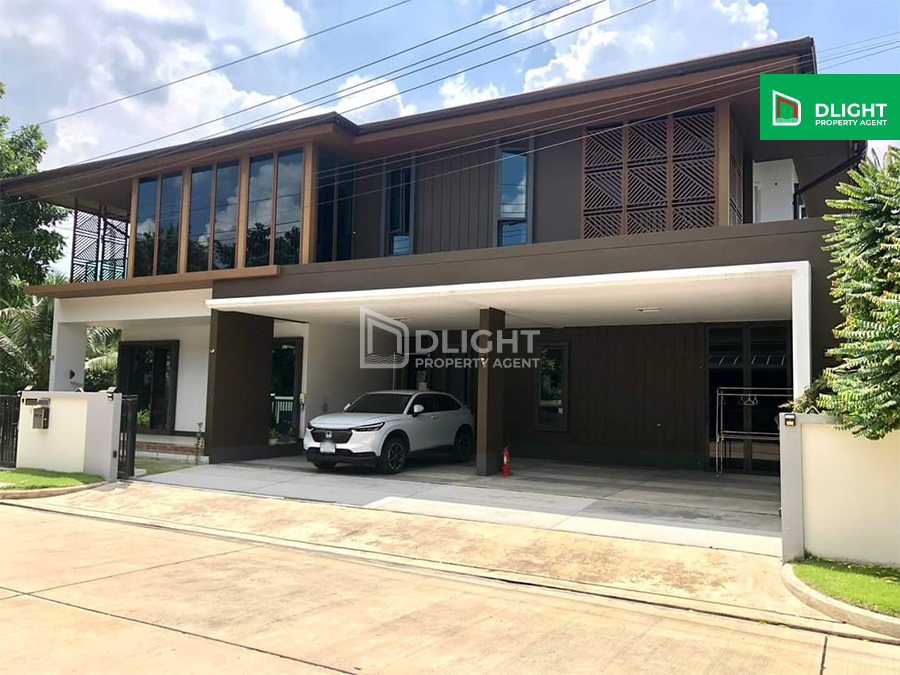 For SaleHousePattanakan, Srinakarin : Single house Burasiri Phatthanakan 150 sq m, 399 sq m, price 65 million baht, rent 380,000 baht/month. The angel is ready.