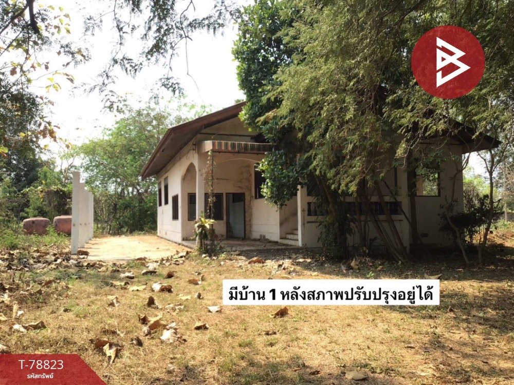 For SaleLandUttaradit : Urgent sale of land with buildings, area 3 rai 49 square wah, Tha Sao, Uttaradit.