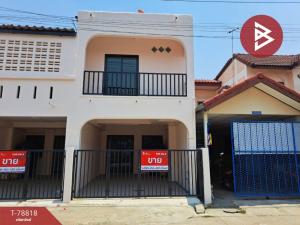 For SaleTownhouseNakhon Sawan : 2-story townhouse for sale, Sirisap Village, Nakhon Sawan, renovated, ready to move in.