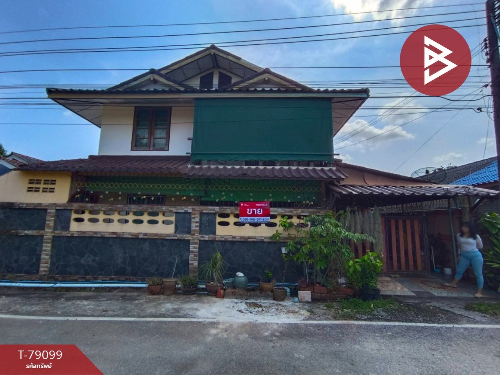 For SaleHouseChanthaburi : 2-storey detached house for sale Samakkhi Home Village, Tha Chang, Mueang Chanthaburi