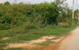 For SaleLandLadkrabang, Suwannaphum Airport : Cheap land for sale, 550 sq m, Lat Krabang, next to public roads on two sides. Rectangular plot, suitable for a house, warehouse, very good location, convenient travel, electricity, water in front of the land.