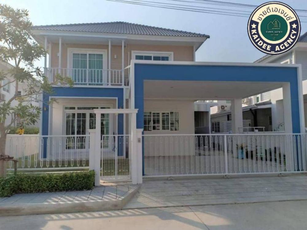 For SaleHousePathum Thani,Rangsit, Thammasat : 2-story detached house, Chuan Chuen Prime Village, Muang Thong Thani, Central Chaengwattana, Poonlarp Pathum Market, Flora Ville Golf and Country Club, AWAKE flea market, Robinson Srisamarn, Big C Pathum Thani.