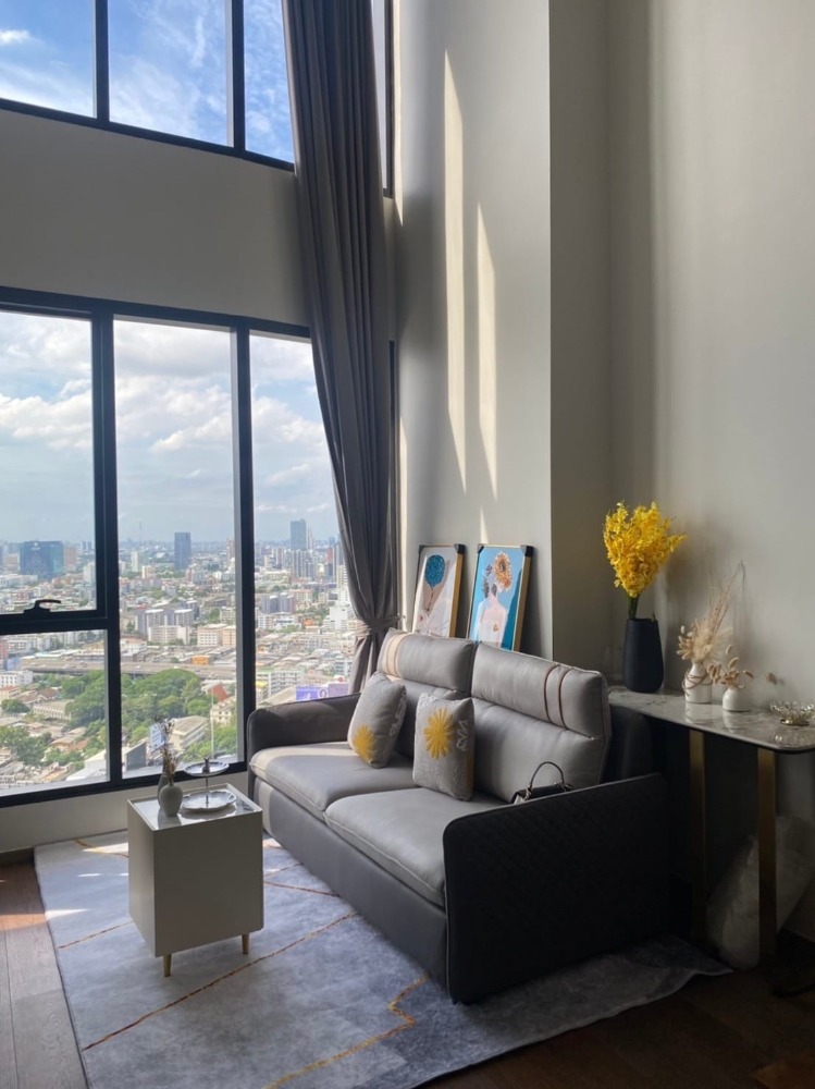 For RentCondoAri,Anusaowaree : Ideo Q Victory 2 Bedroom Duplex room Condo for Rent near BTS Victory monument