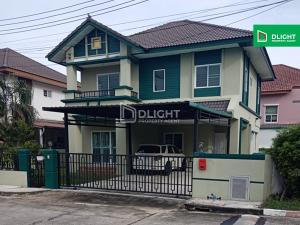 For SaleHousePathum Thani,Rangsit, Thammasat : Single house, Vista Ville 3, Lam Luk Ka Khlong 8, area 93.1 sq m., usable area 160 sq m., 3 bedrooms, 3 bathrooms, price 3.89 million baht, house ready to move in.