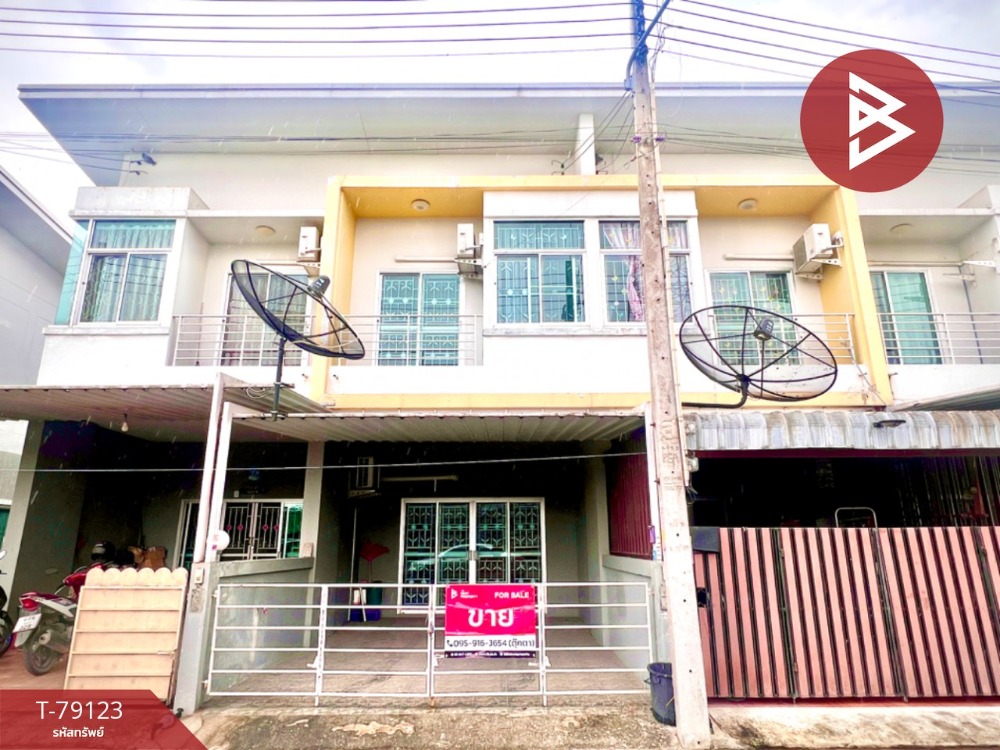 For SaleTownhousePattaya, Bangsaen, Chonburi : Townhouse for sale S1 Town Village, Chonburi