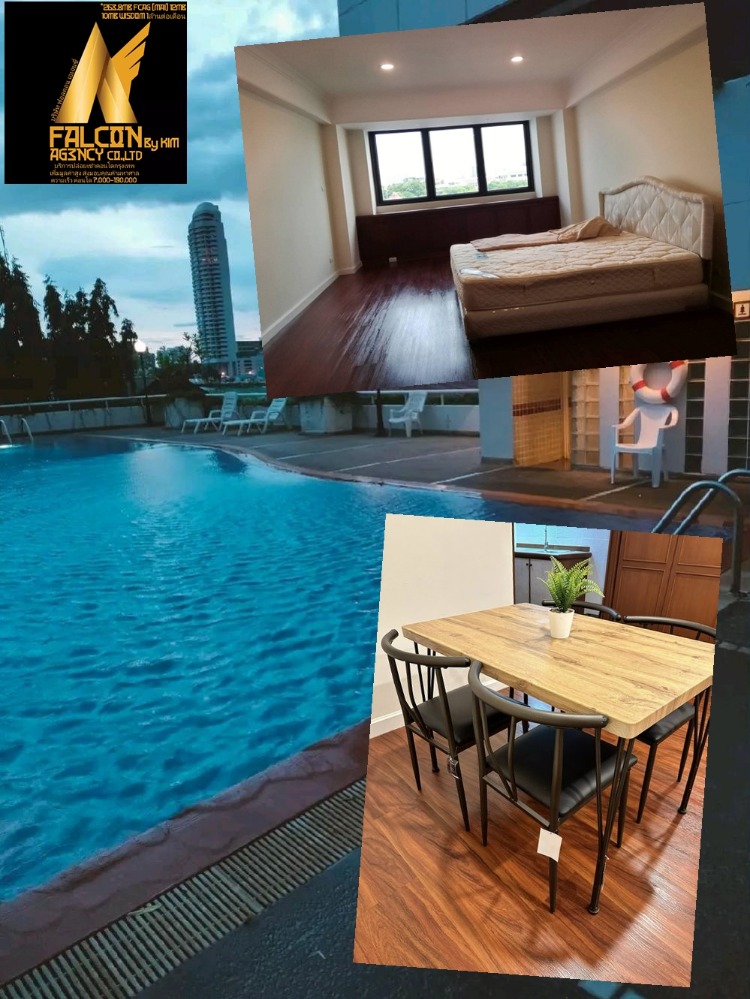 For RentCondoYaowarat, Banglamphu : 🔥🔥👑✨Urgent!!👑Newly renovated, beautiful, near Khao San Road, river view🌊!!🏦👑👑Beautifully decorated ✨Chao Phraya🌊✨🔥🔥 🎯🎯Juldis River Mansion✅1🅱ED1✅ 37.1 sqm. 4th floor (#MRT#CBD📌)🔥✨LINE:miragecondo ✅