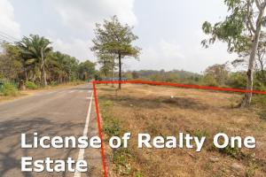 For SaleLandPrachin Buri : Land for sale, already filled, next to the road, entrance to Khao Ito Waterfall, Ban Phra Subdistrict, Mueang Prachinburi District, Prachinburi Province.