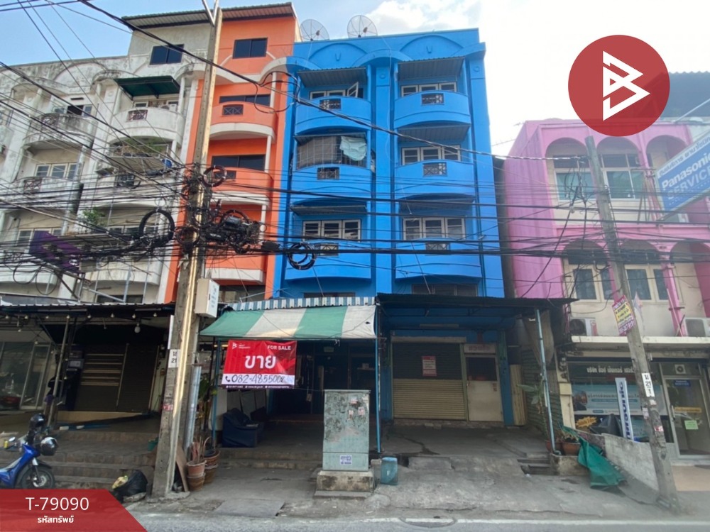 For SaleShophouseNonthaburi, Bang Yai, Bangbuathong : Commercial building for sale, 2 units, area 37.3 square meters, Bang Kraso, Nonthaburi.