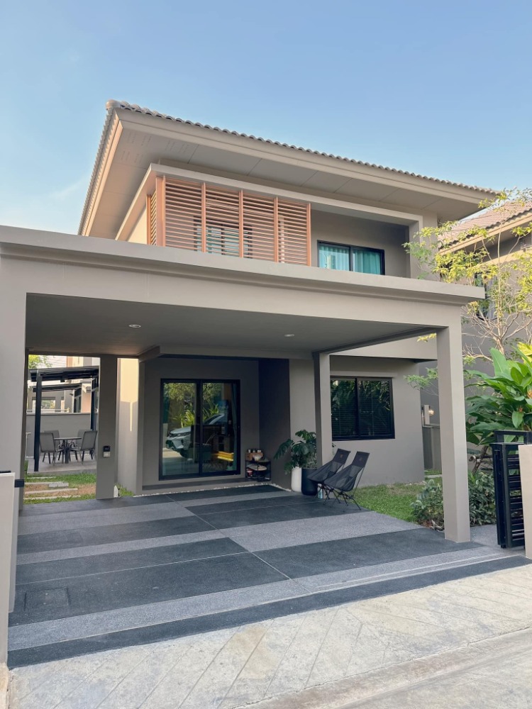 For SaleHouseBangna, Bearing, Lasalle : Detached House Como Botanica Bangna / 4 Bedrooms (FOR SALE), Como Botanica Bangna / Detached House 4 Bedrooms (FOR SALE) CJ402