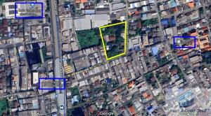 For SaleLandPinklao, Charansanitwong : Land 3-3-62.9 rai, Soi Charansanitwong 12, 160 meters from MRT.