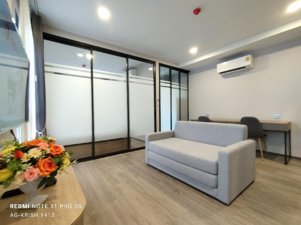 For RentCondoPhutthamonthon, Salaya : 🏙️For rent, new room out of the box @Salaya one, fully furnished, electricity ready **Mar. Laundry** Free internet, message 📲or Line: 0616395225
