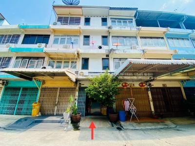 For SaleShophouseRama3 (Riverside),Satupadit : Commercial building for sale, already extended, Sathu Pradit 15, Narathiwat 22, usable area 208 sq m., size 13 sq wa, wide alley.