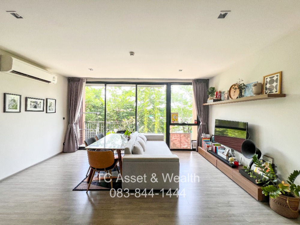 For SaleCondoOnnut, Udomsuk : 🔥Rare Item! Mori Haus 2 Bedrooms 81 Sq.M., 2nd Floor Corner Unit, Fully Furnished🔥Sale 13.49 Million Baht.