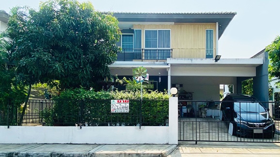 For SaleHouseRama5, Ratchapruek, Bangkruai : Inishio Village 2, Bang Kruai, Nonthaburi, urgent sale, 2-story detached house, area 50 sq m, good location, beautiful house, ready to move in.