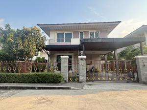 For SaleHouseKasetsart, Ratchayothin : Single house Supalai Prima Villa Phahon- 50 Theprak Rd. 67.50 sq m. with walking closet and room for the elderly on the ground floor.
