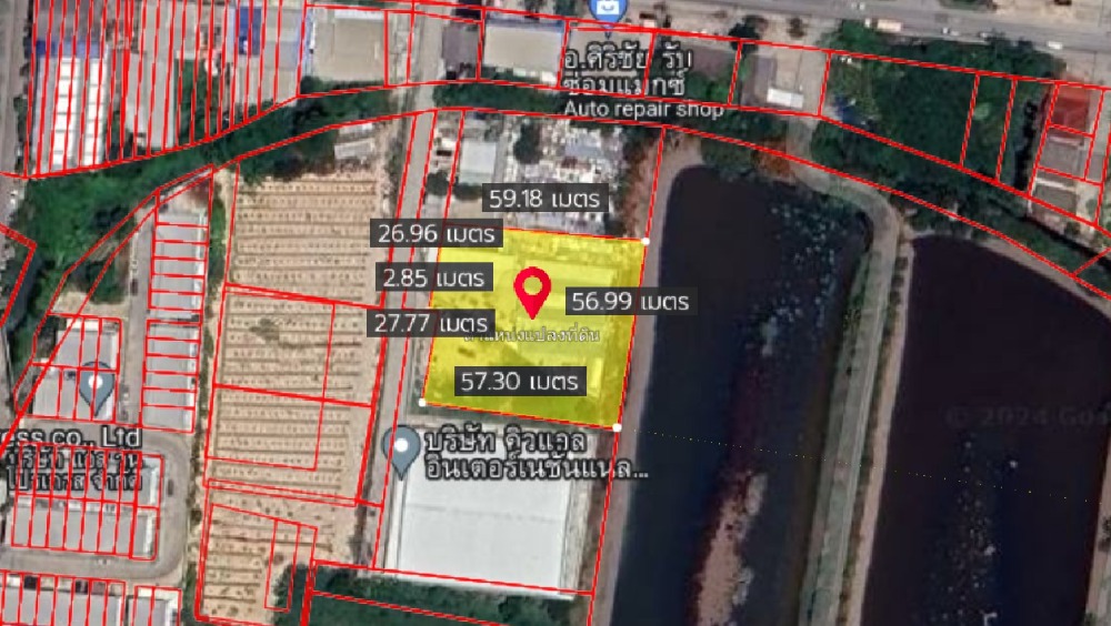 For SaleLandSamut Prakan,Samrong : Land Namdaeng - Bangplee Road / 1 rai 3 ngan 97 square wa (for sale), Land Namdaeng - Bangplee Road / 3,188 Square Meter (FOR SALE) PUY266