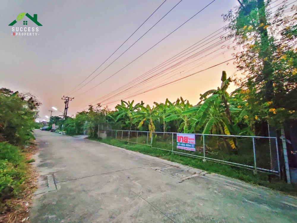 For SaleLandNakhon Pathom : Land for sale, already filled in, 124 sq m., near Samphran Witthayakhom School, 300 m., 500 m. from the main Sam Phran road, good atmosphere, quiet, suitable for building a house.