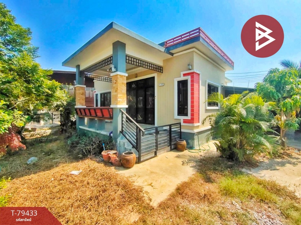 For SaleHouseRatchaburi : Single-storey detached house for sale, area 89.3 square meters, Ban Pong, Ratchaburi.