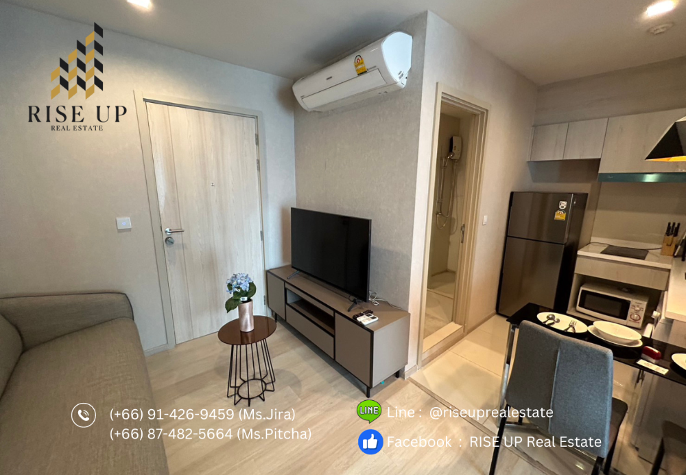 For RentCondoWitthayu, Chidlom, Langsuan, Ploenchit : For rent 🔥 Life one wireless condo ，1 bedroom , 35.35 sq. m. , 25,000 Baht/Month 🔥  High floor 🔥