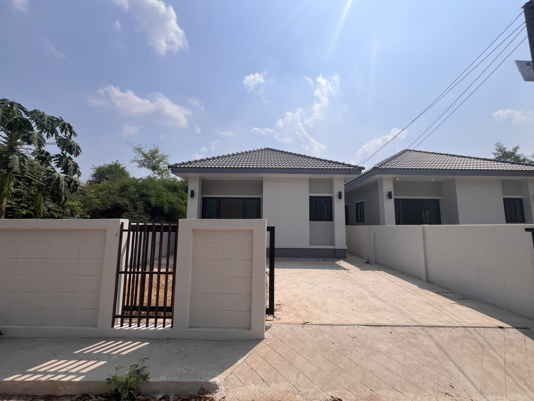 For SaleHouseKhon Kaen : Newly built single house, price not more than 2 million, free transfer, near Khon Kaen University “Sinsuk Land Non Muang“