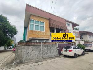 For SaleHouseRatchadapisek, Huaikwang, Suttisan : 2-story detached house for sale, newly decorated, corner unit, Ratchada-Vibhavadi area, near MRT Lat Phrao/Ratchada/50-HH-66129