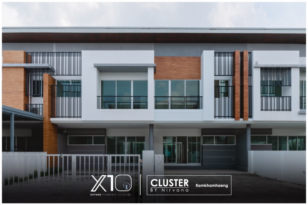 For SaleTownhouseMin Buri, Romklao : บ้านทาวน์โฮม Nirvana Cluster