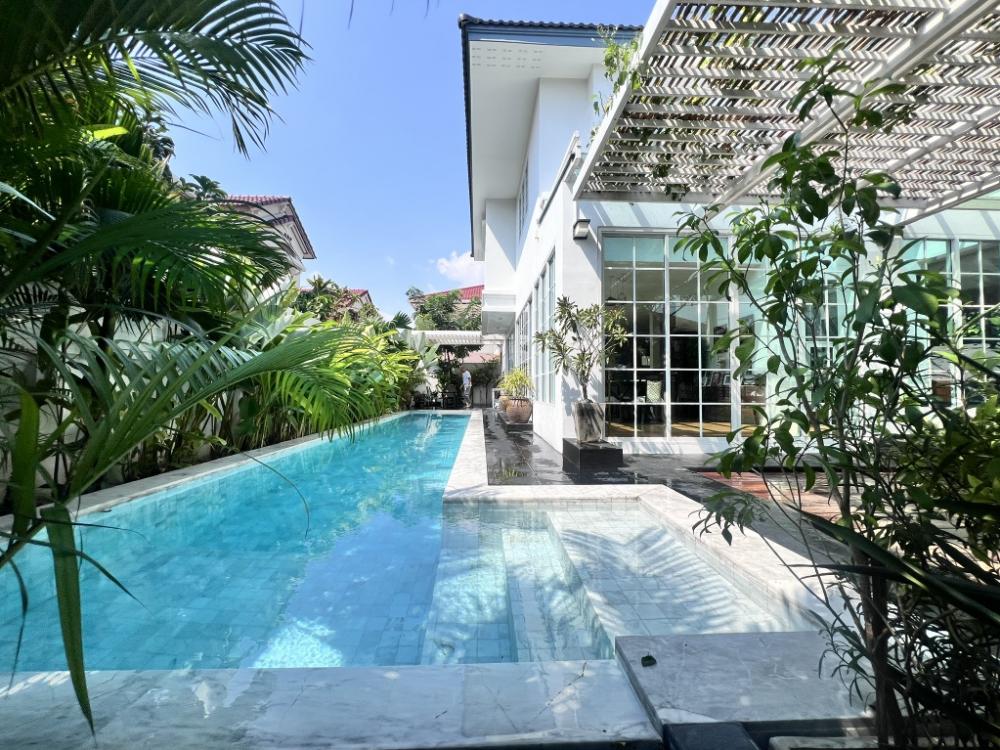 For SaleHouseBang kae, Phetkasem : ‼ Urgent sale ‼ Single house, Chaiyaphruek Bang Waek project, good size, 106 sq m., 4 bedrooms, 4 bathrooms, has a swimming pool, decorated in front. Comfortable to look at, easy on the ears, complete functions, all in one place.