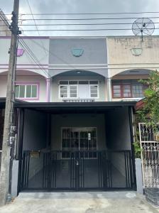 For SaleTownhouseNawamin, Ramindra : Cheap sale, 2-story townhouse, 21.7 sq m, Teerawan Village 2, Soi Phraya Suren 4, house has 2 bedrooms, 2 bathrooms.