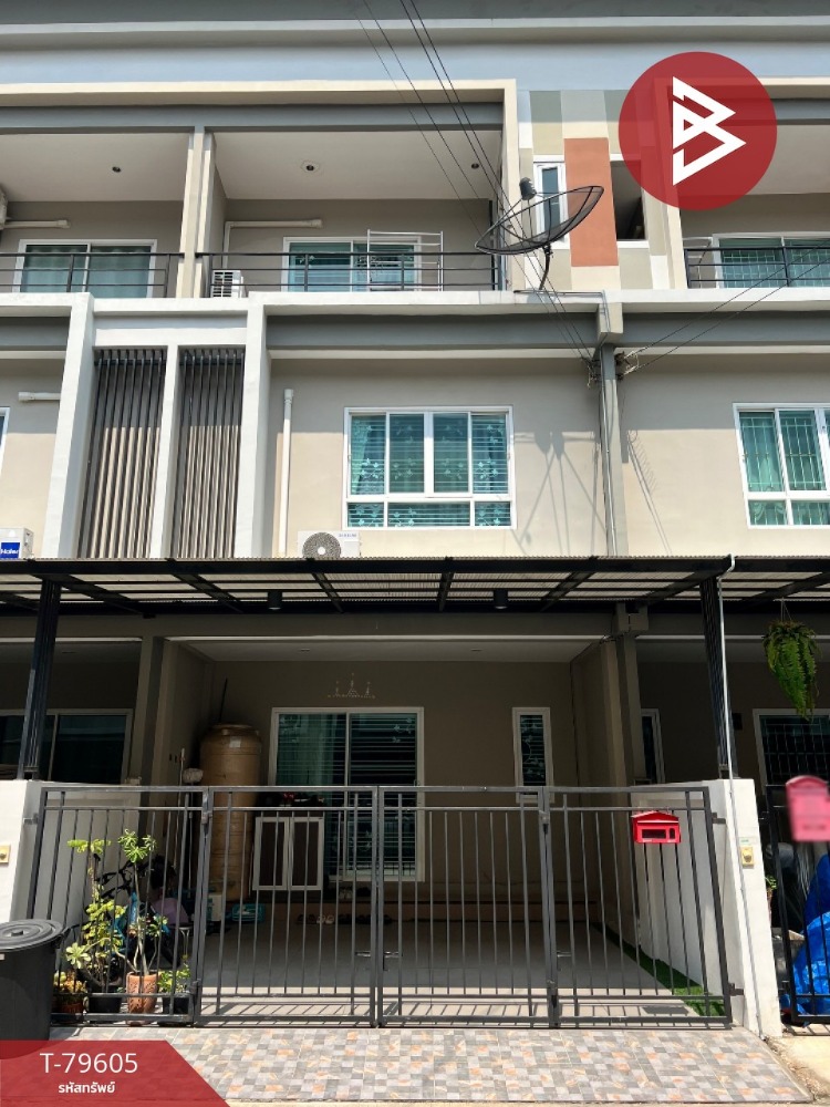 For SaleTownhouseNonthaburi, Bang Yai, Bangbuathong : 3-story townhome for sale, Vision Smart Life Village, Nonthaburi (Vision Smart Life), Nonthaburi