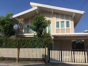 For RentHouseSamut Prakan,Samrong : Single house for rent, 4 bedrooms, near Mega Bangna, fully equipped.