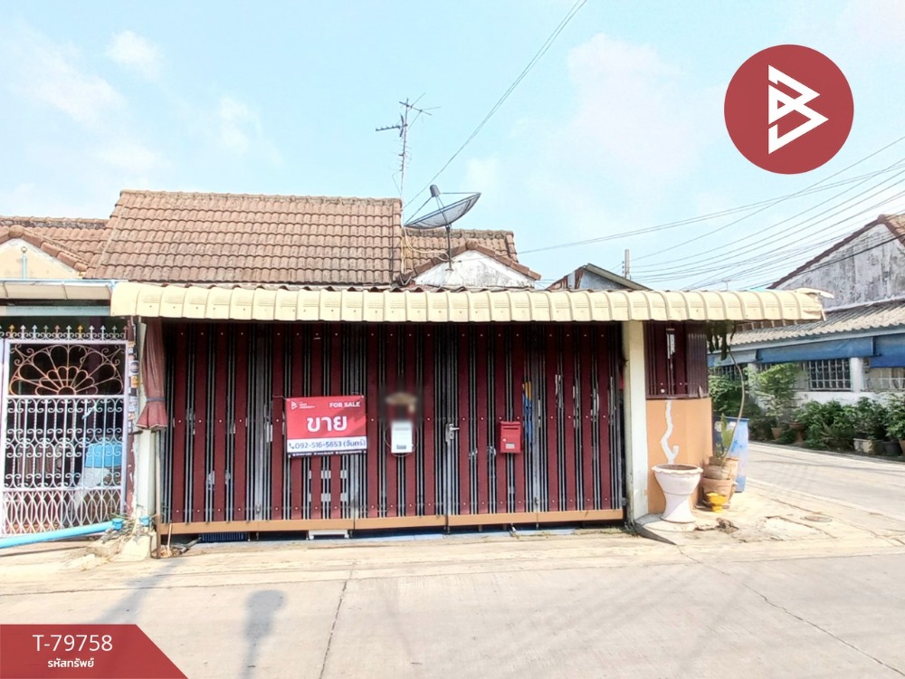 For SaleTownhouseSamut Prakan,Samrong : Townhouse for sale Wanarom Villa Village, Suksawat, Samut Prakan